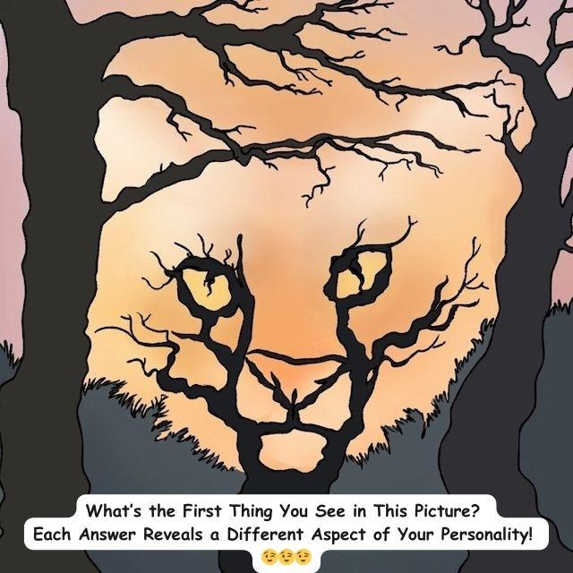 What do you see first in this optical illusion? Your choice might reveal intriguing aspects of your personality.