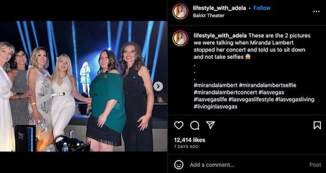 Calin and friends share the selfie that caught Lambert's attention, adding context to the incident that fueled the 'selfie backlash
