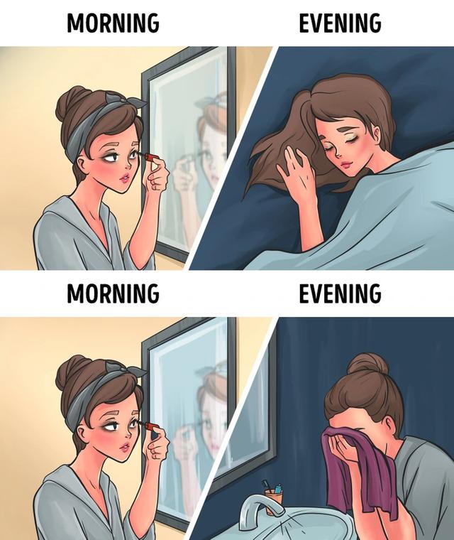 Everyday Makeup Damages the Skin