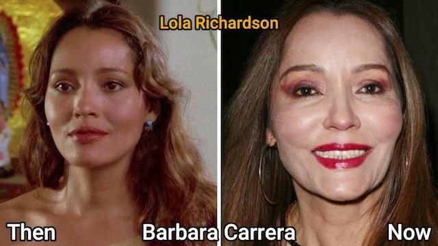 Over time, Barbara Carrera's beauty continues to leave a lasting impression