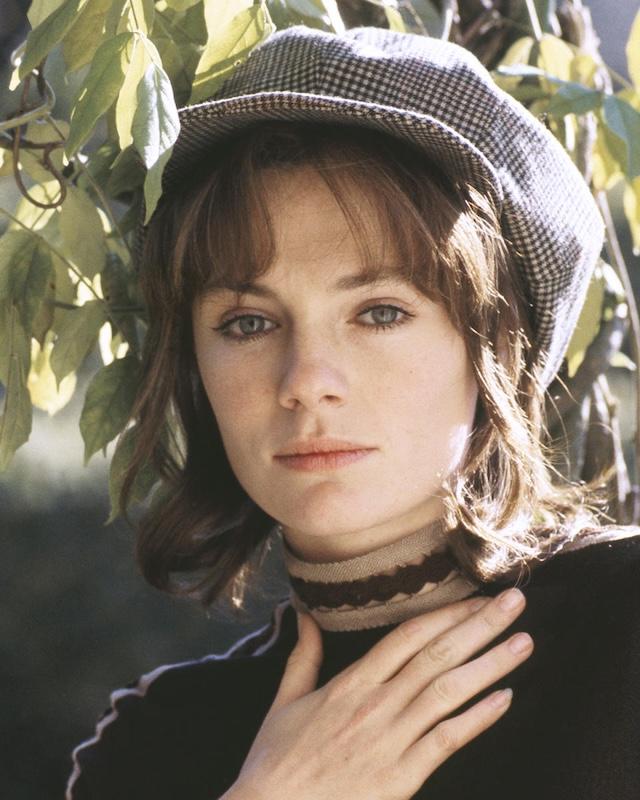 English actress Jacqueline Bisset in a photo shoot taken in 1967