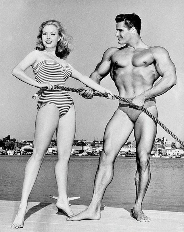 Betty was hailed as the fitness queen of her time