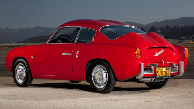 The 1956 Fiat Abarth 750GT, a powerful and agile variant designed for the ultimate driving experience.