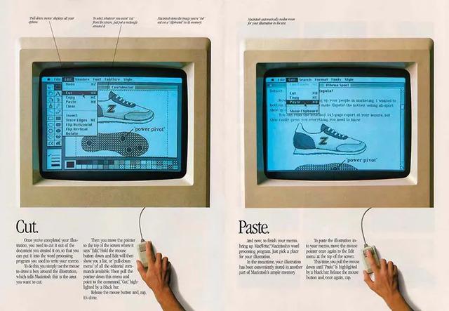 The 1984 Newsweek ad introducing the Macintosh, a milestone in personal computing.