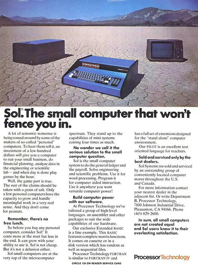 "The Small Computer That Won't Fence You In" – A tagline that promised freedom and flexibility for users of the Apple II.