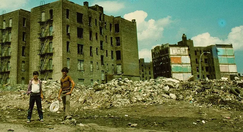 Charlotte Street, circa 1980—a glimpse of the Bronx in the midst of urban decay, captured by Steven Siegel.