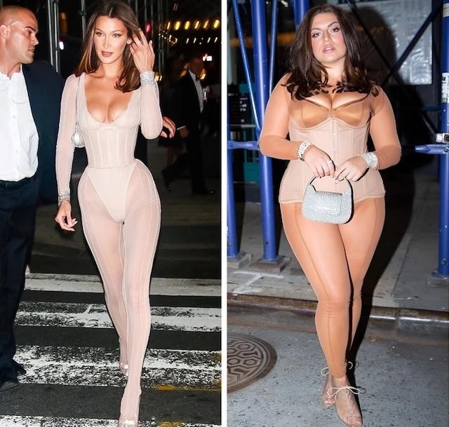 Gabriella Athena Halikas Channels Bella Hadid’s Look