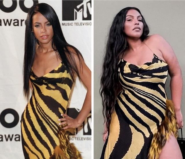 How Paloma celebrates Aaliyah’s timeless streetwear with modern body positivity.