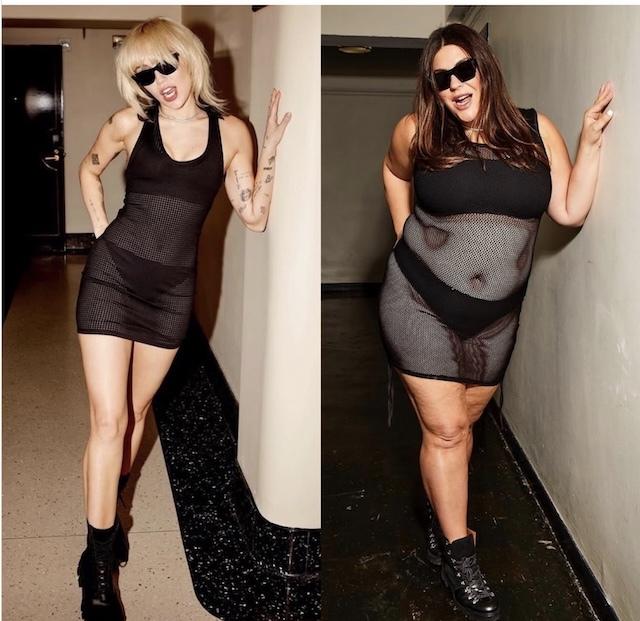 Katie embraces Miley’s fearless, rock-inspired style, proving edgy fashion is for all.