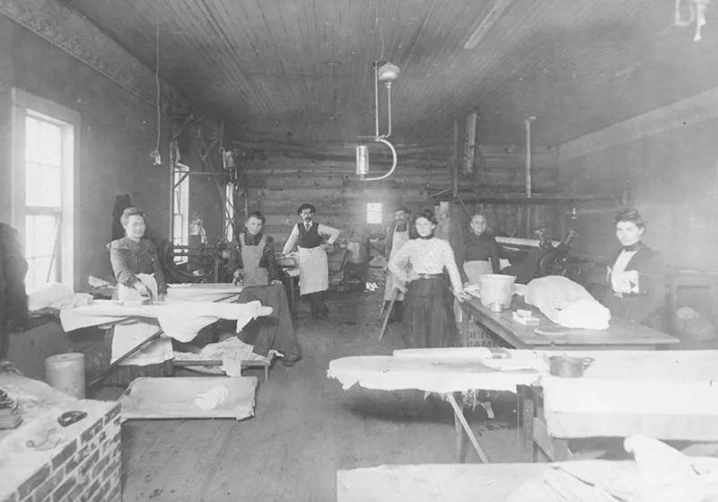 Model Steam Laundry – A glimpse of daily life in Colfax, Washington, circa 1900.