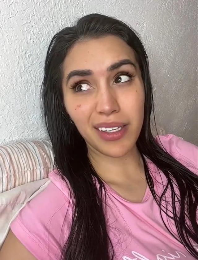 The woman explaining her father's role in her annual check-up.