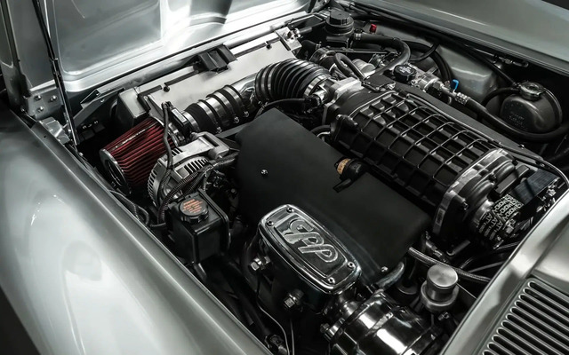 Under the hood, the car is powered by an LS1 engine, which is paired with a Magnuson supercharger.