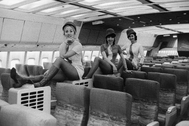 We’re not experts, but we’re pretty sure that’s not the proper way to sit in an airplane seat