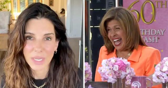 During the Today with Hoda & Jenna show, Bullock gave a touching and humorous birthday tribute to her good friend Hoda Kotb
