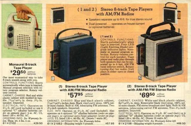Eight-Track Portable Music Player: A Revolution in Music Listening