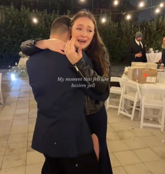 Even though the newlyweds in this case appeared to be fine with the proposal, the debate about wedding-day proposals continues to divide opinion.