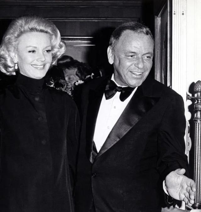 Frank Sinatra and Wife at the Oscars – A classic Hollywood duo: Frank Sinatra with his wife at a glamorous Oscars event.