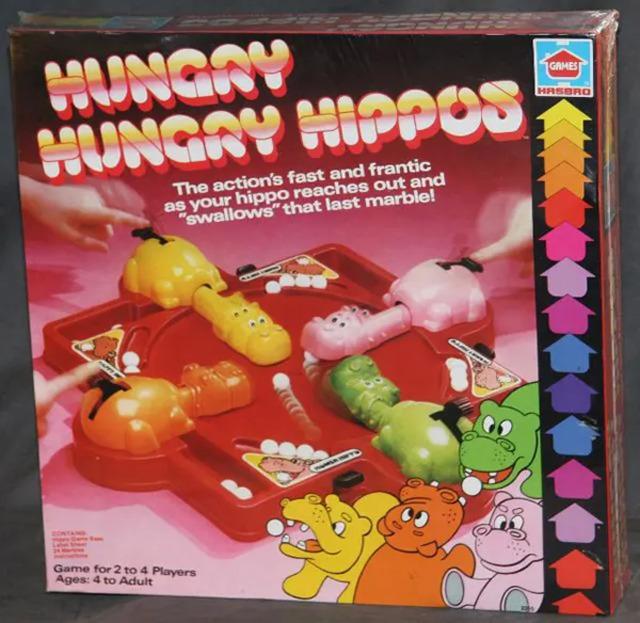 Hungry Hungry Hippos: The Fast-Paced Family Game