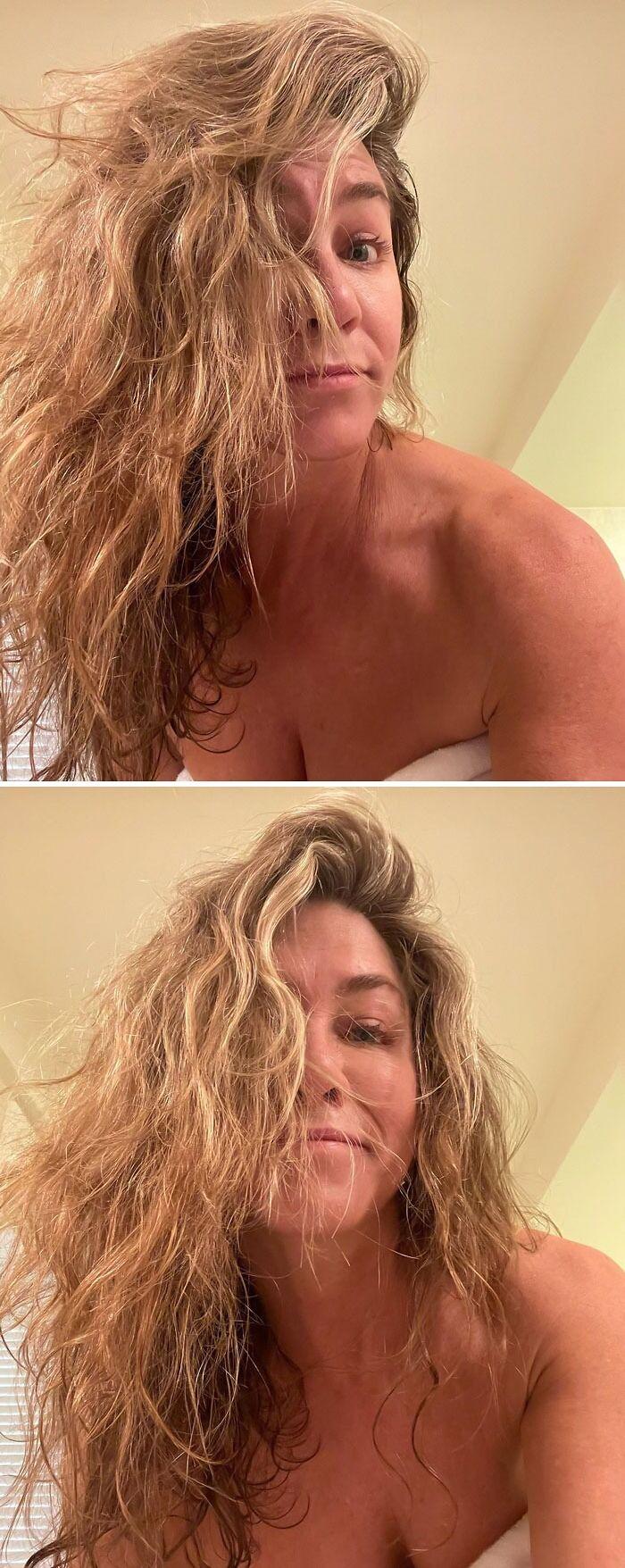 Jennifer Aniston: Dealing with Humidity and Curly Hair