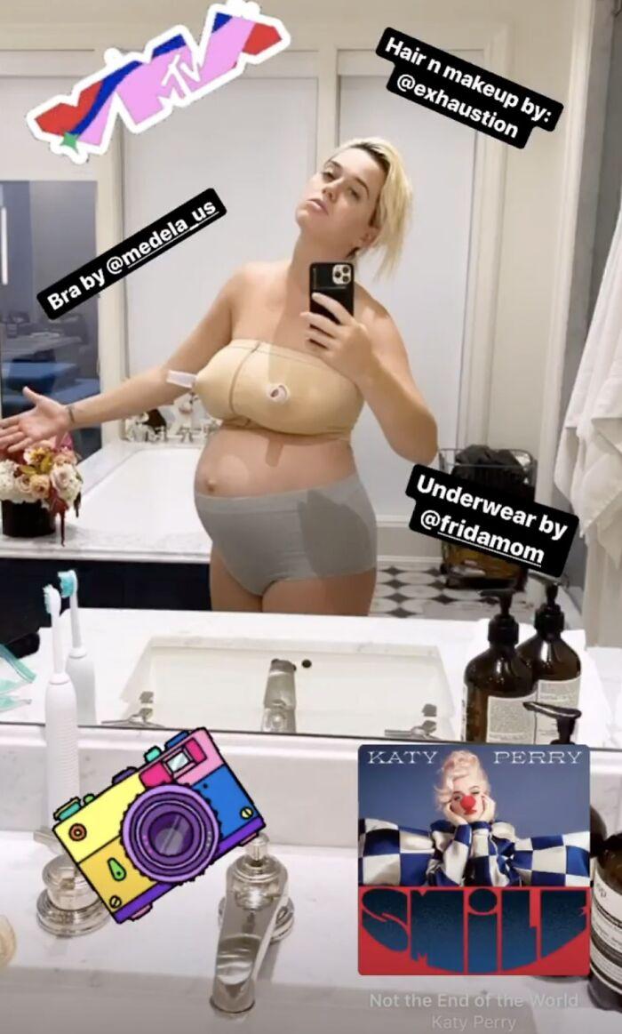 Katy Perry: Selfie After Giving Birth to Daughter Daisy