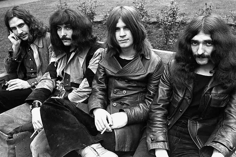 Ozzy Osbourne, Tony Iommi, Geezer Butler, and Bill Ward, 1970 – The rise of Black Sabbath’s powerful sound.