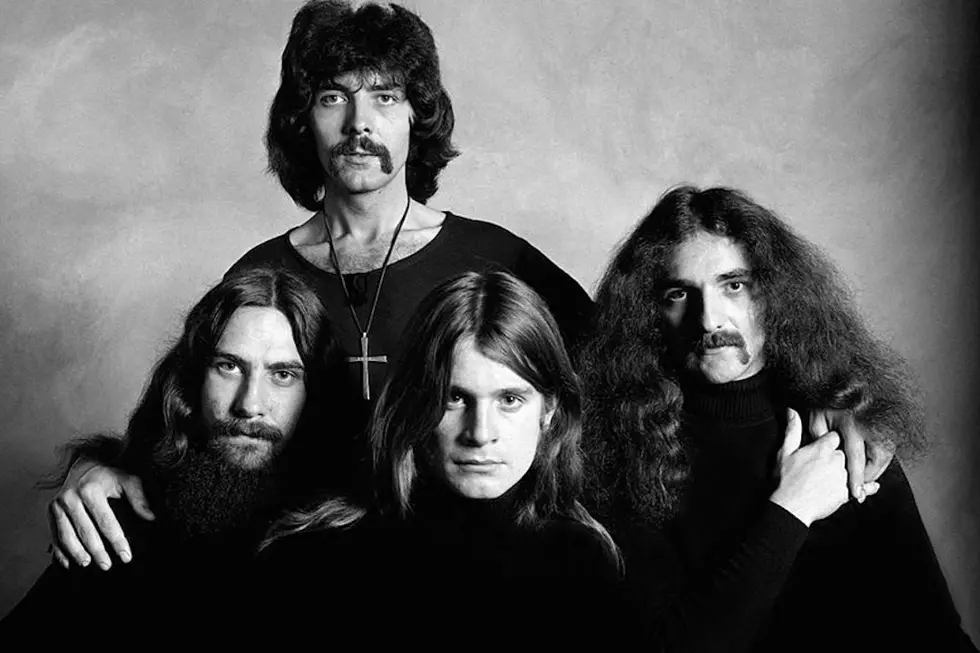Ozzy Osbourne, Tony Iommi, Geezer Butler, and Bill Ward, 1973 – The powerhouse lineup delivering unforgettable hits.