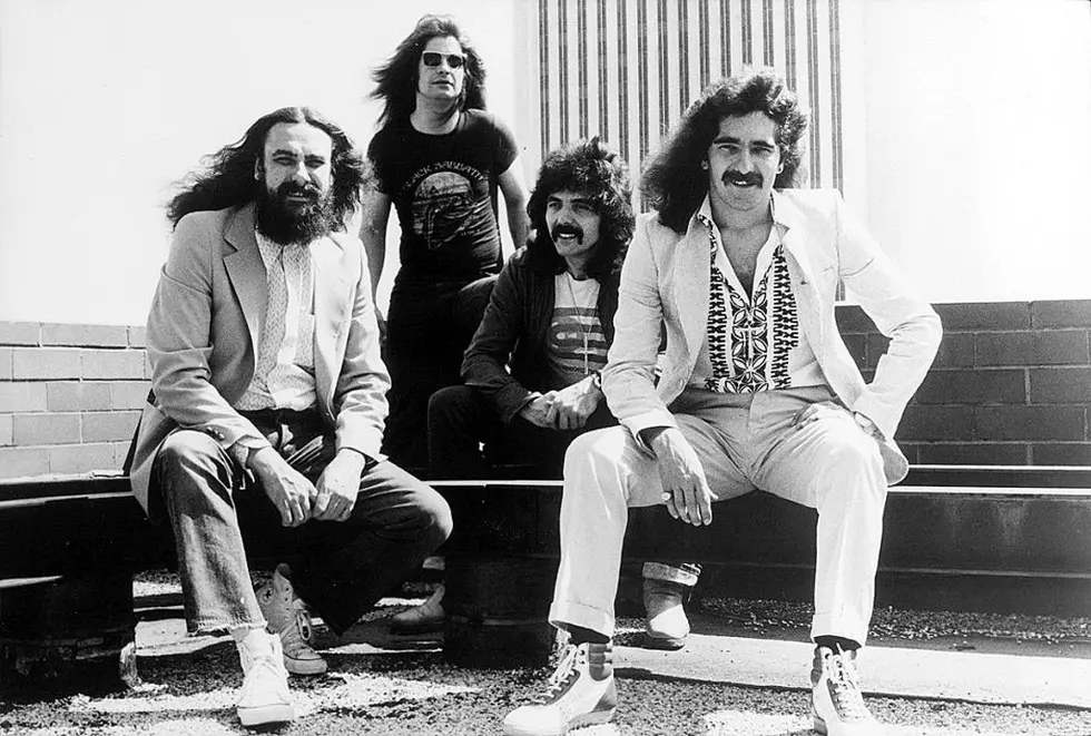 Ozzy Osbourne, Tony Iommi, Geezer Butler and Bill Ward, 1978