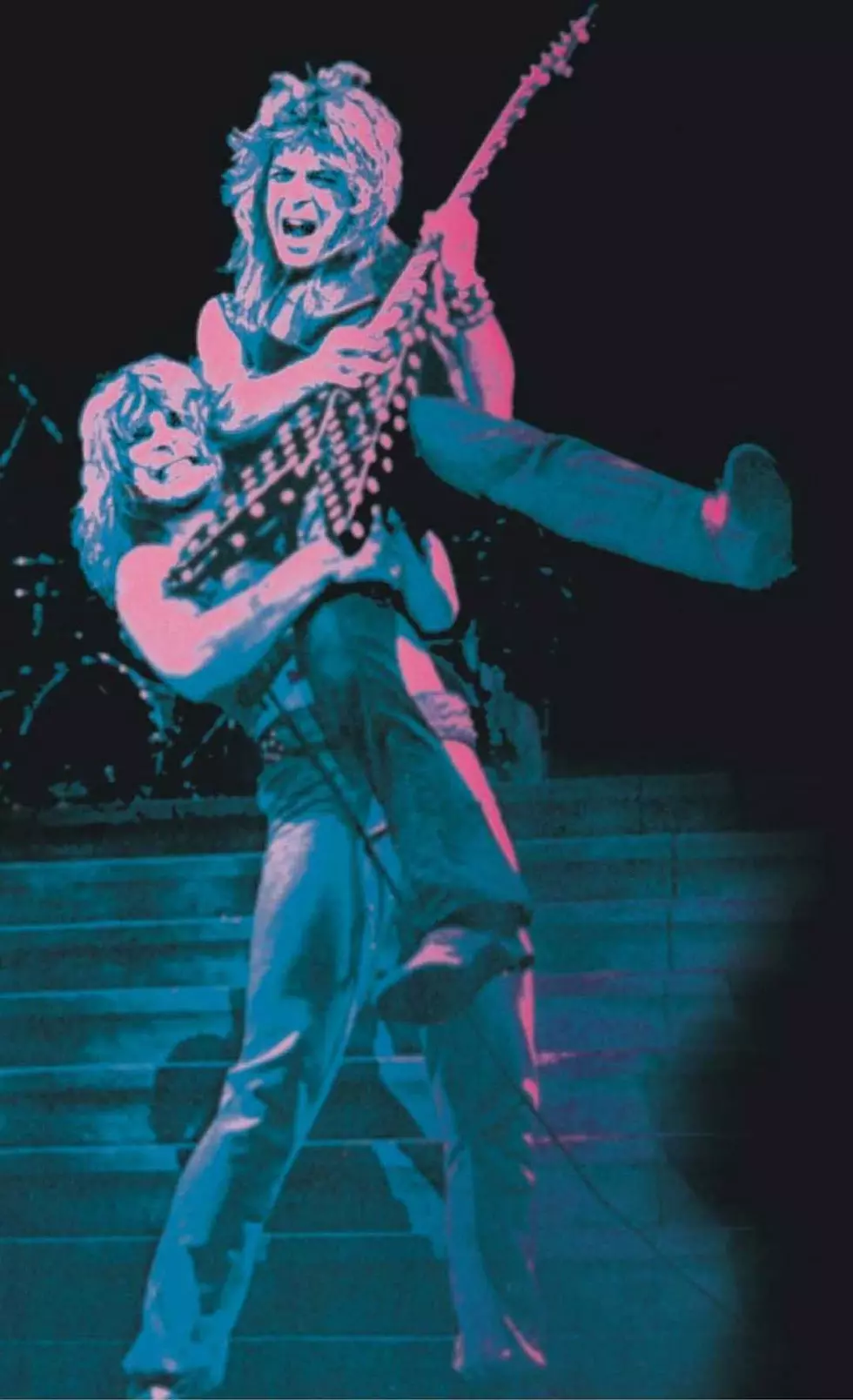 Ozzy Osbourne and Randy Rhoads, 1982 – A collaboration that brought electrifying riffs to life.