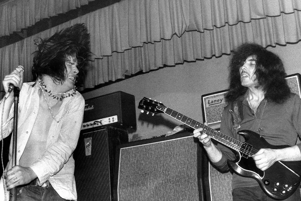 Ozzy Osbourne and Tony Iommi, 1969 – A legendary pairing in rock history.