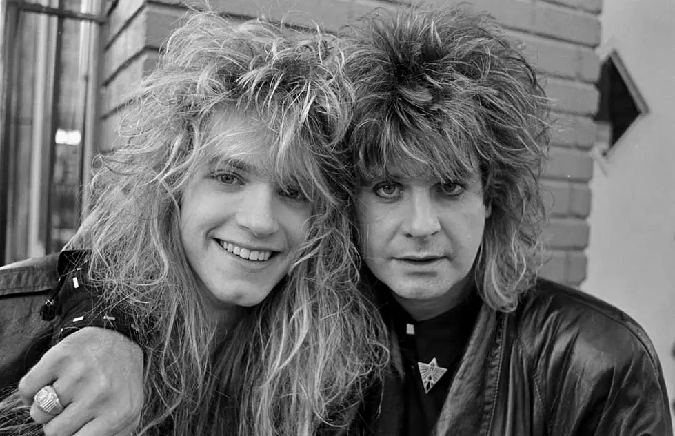 Ozzy Osbourne and Zakk Wylde, 1987 – A dynamic duo taking metal to new heights.