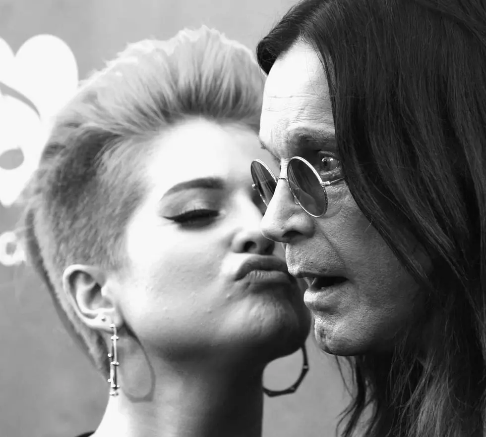 Ozzy and Kelly Osbourne, 2014 – A heartwarming moment shared between father and daughter.
