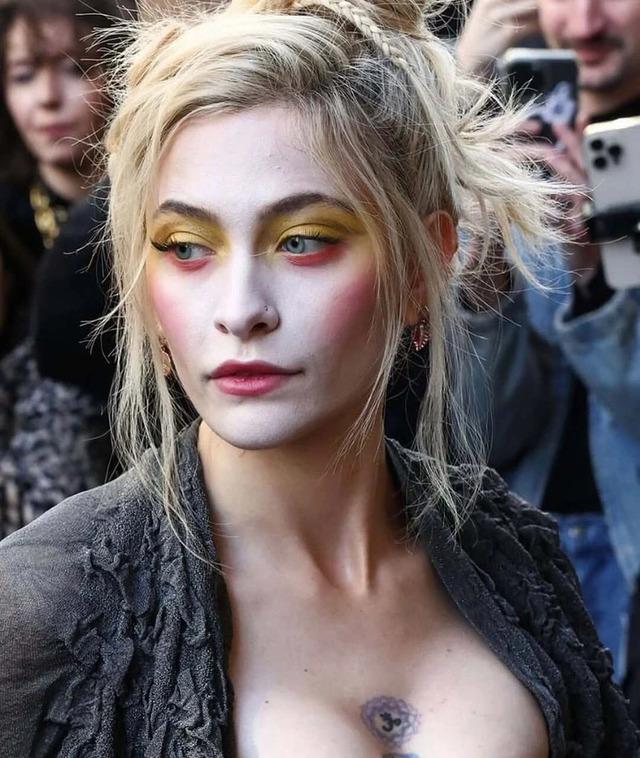 Paris Jackson’s fashion show look honored Vivienne Westwood’s signature blend of rebellion and elegance.