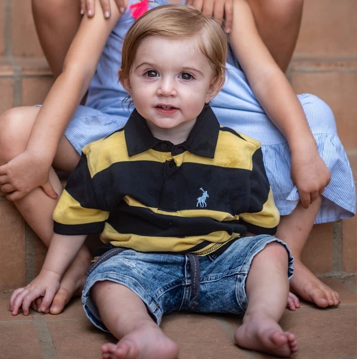 The toddler, only 1 year and 4 months old, was initially diagnosed with a simple eye infection by the family doctor.