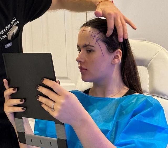 The procedure wasn’t easy, but Beth remained optimistic.