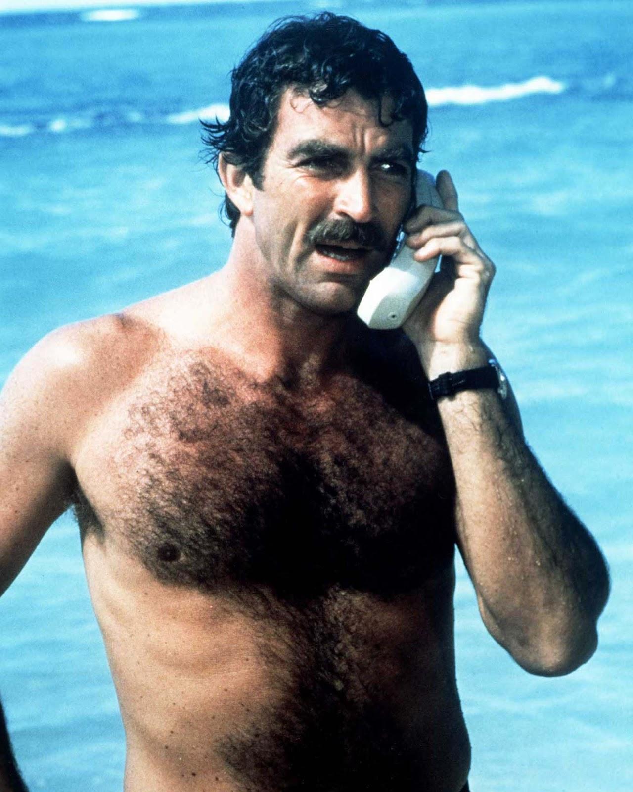 Tom Selleck, in his role as private investigator Thomas Magnum, makes a call from the beach using a mobile phone, forever imprinting it into Magnum PI lore in 1985.