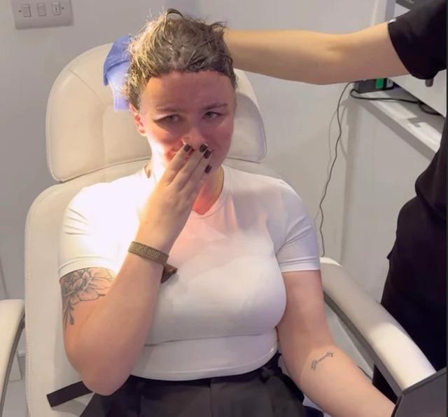 When Beth finally saw her reflection post-surgery, the emotional impact was overwhelming.