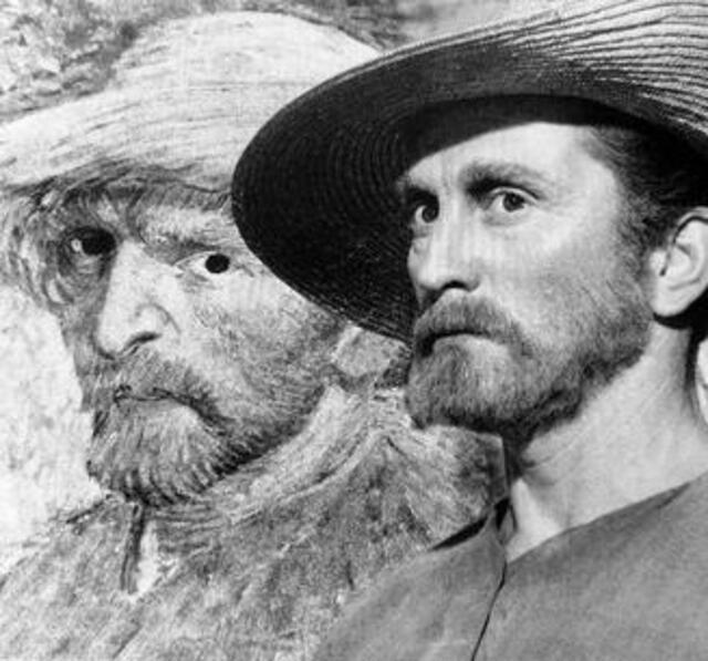 A moment from Lust for Life, with Kirk Douglas channeling Vincent Van Gogh in his unforgettable performance.
