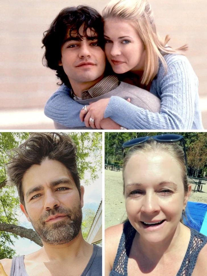 Adrian Grenier and Melissa Joan Hart 