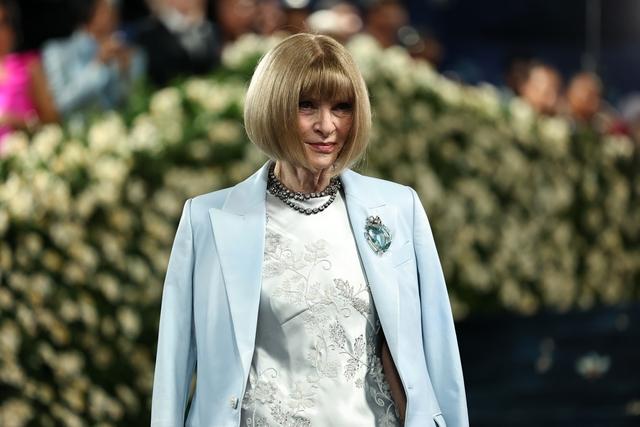 Anna Wintour’s puzzling response to a reporter’s question about fashion and allyship
