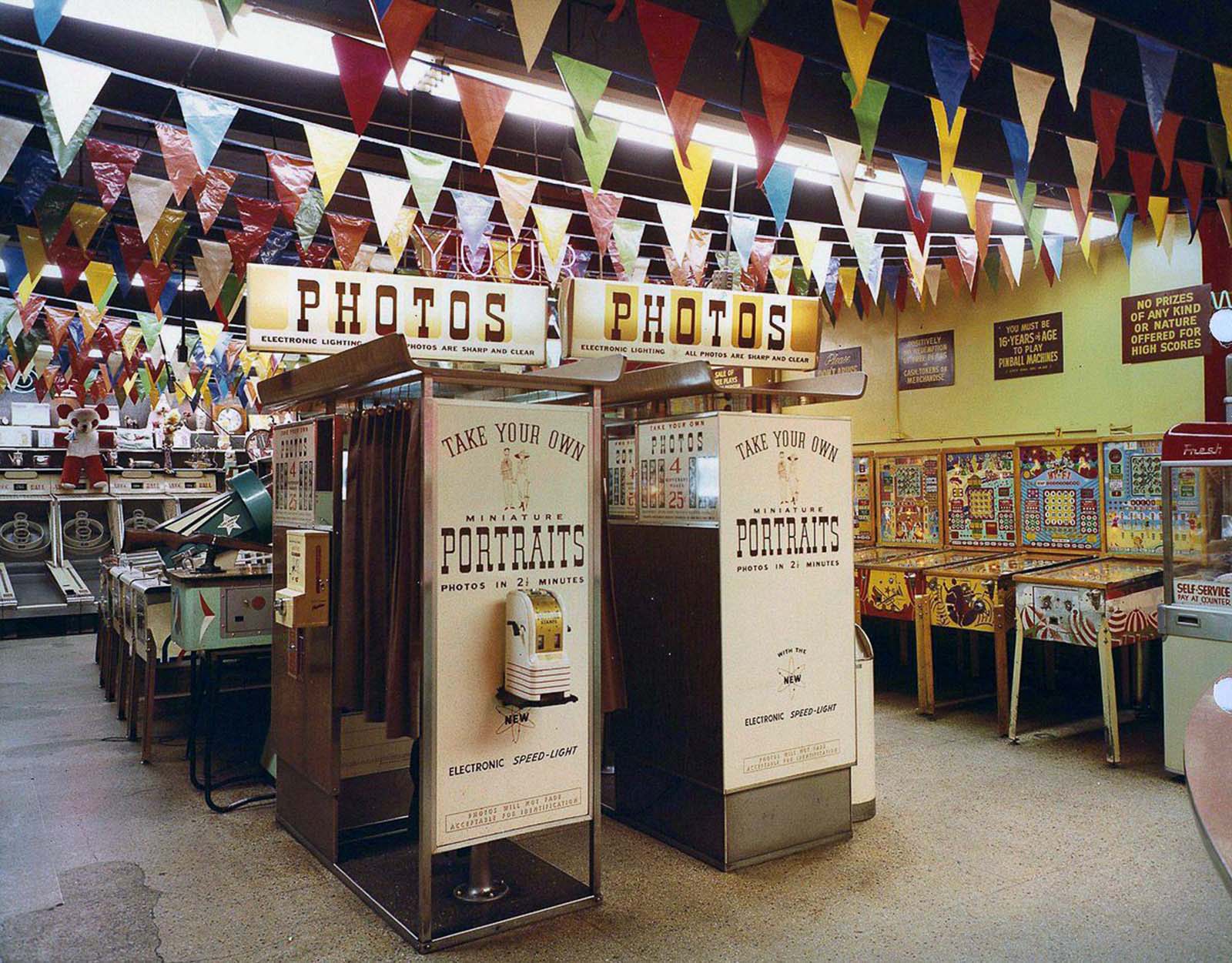 Arcade classics include video games, pinball machines, electro-mechanical games, redemption games, and merchandisers.