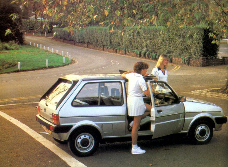 Austin Metro HLE, 1984 – A small car that packed a punch with its efficient use of space and fuel, ideal for city living.