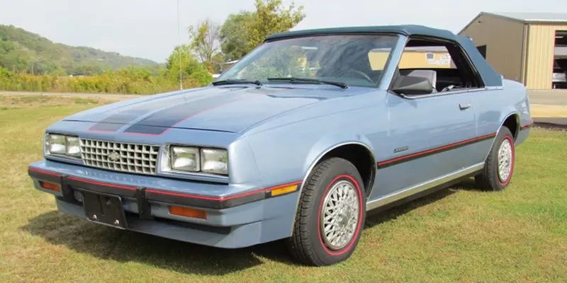 Chevrolet Cavalier, 1984 – This compact sedan offered a blend of style, reliability, and affordability, making it a favorite in the ‘80s.