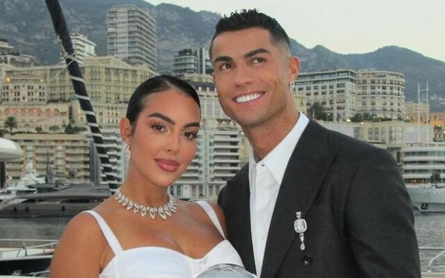 Georgina and Cristiano Ronaldo