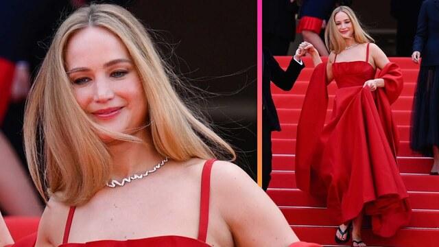 Jennifer Lawrence’s Flip-Flop Surprise: Comfort Meets Glamour at Cannes