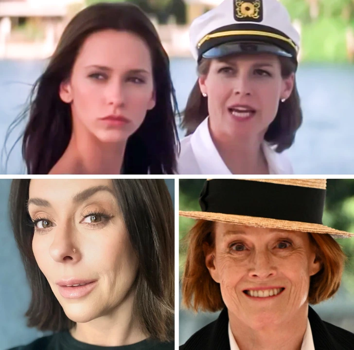 Jennifer Love Hewitt and Sigourney Weaver 