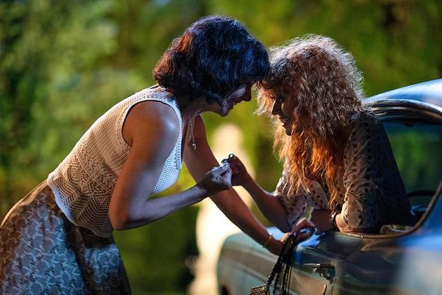 Katie currently stars as Greta, a quirky and emotionally complex character who co-manages a funeral home with her husband in Poker Face