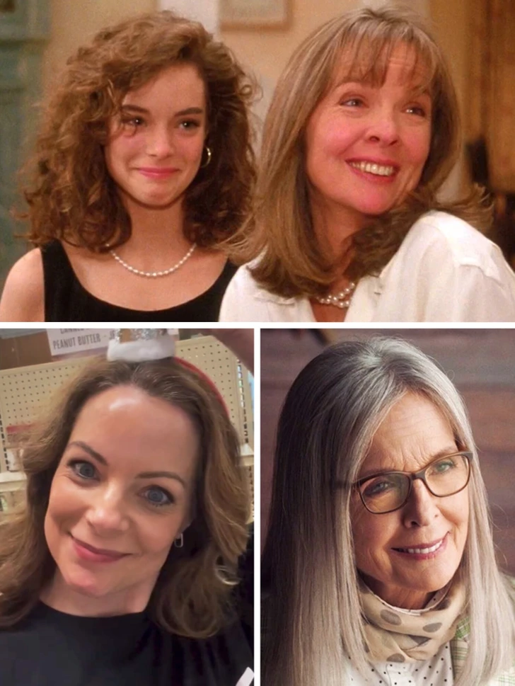 Kimberly Williams-Paisley and Diane Keaton 