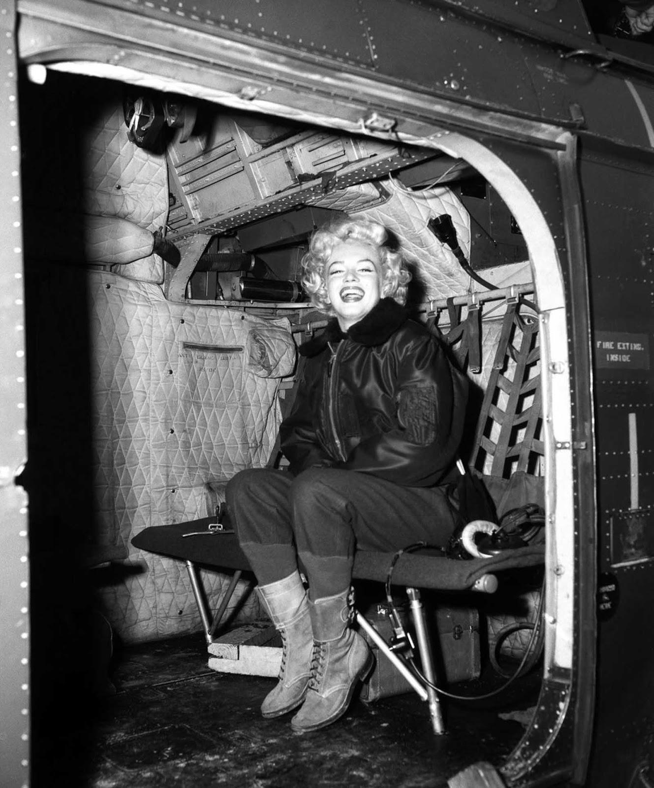 Marilyn Monroe’s arrival in Korea marked the beginning of an unforgettable experience.