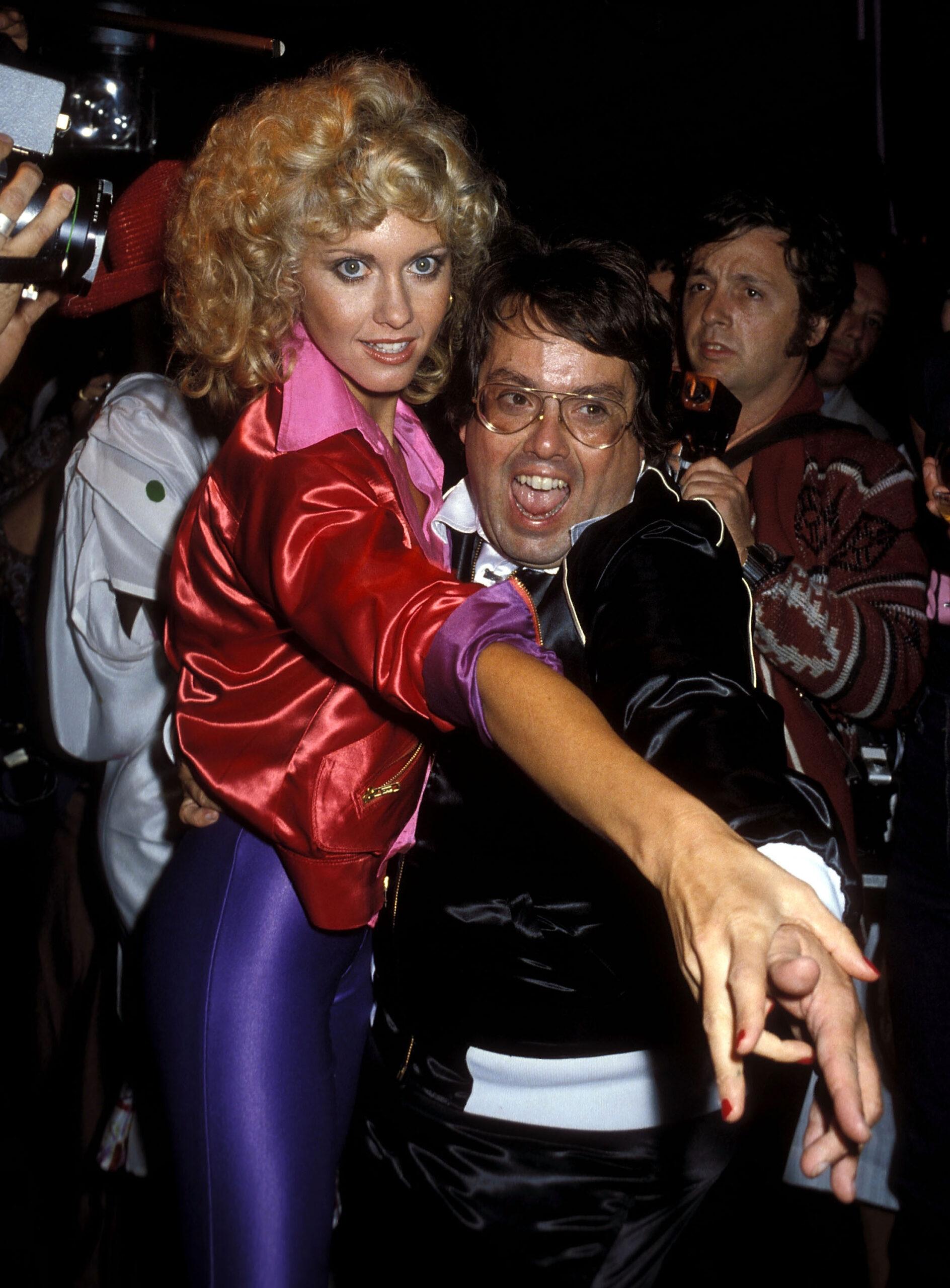 Olivia Newton-John and Allan Carr—two legends, one unforgettable night of music and magic at the heart of Studio 54.