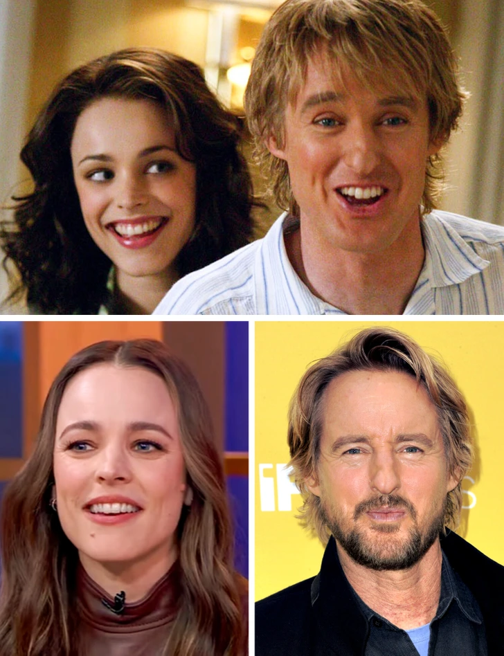 Rachel McAdams and Owen Wilson 